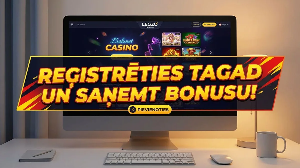 Reģistrācija ar bonusu